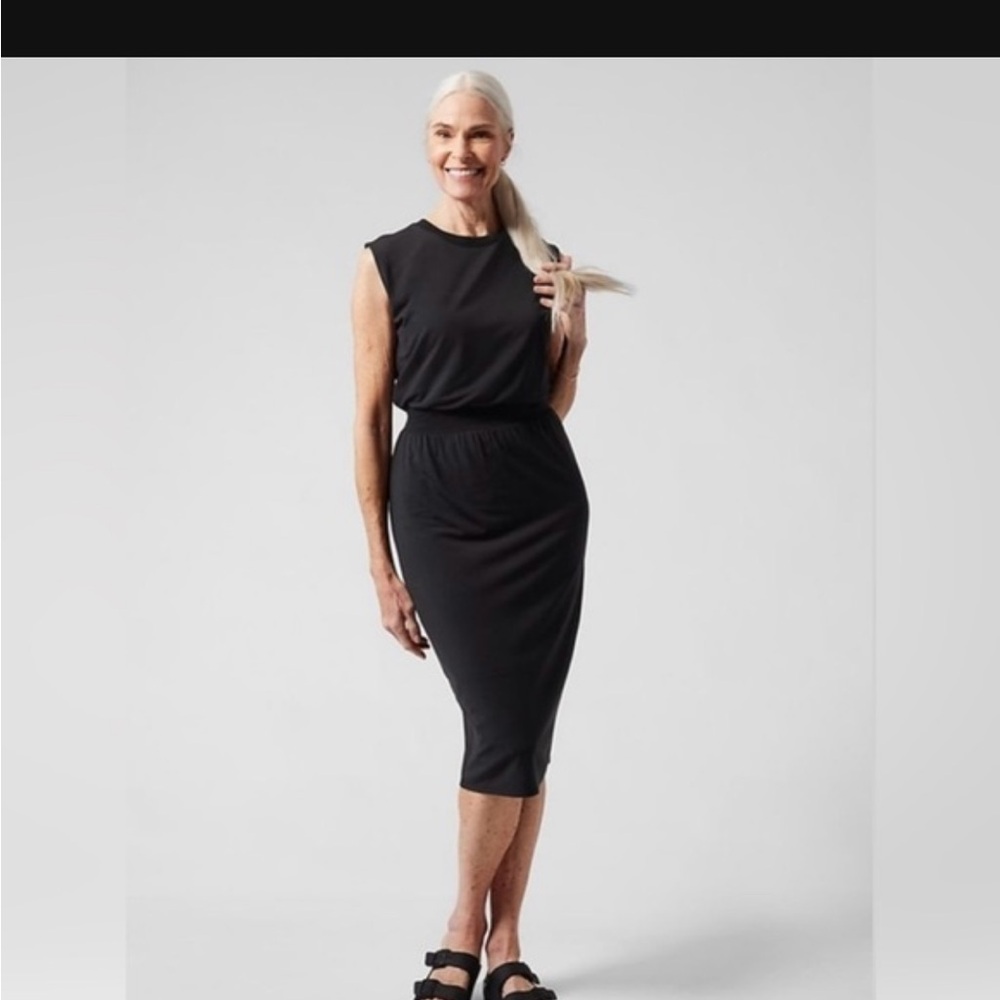 Santorini Cinch Dress (Athleta)
